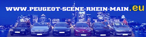 Banner Peugeot-Scene-Rhein-Main